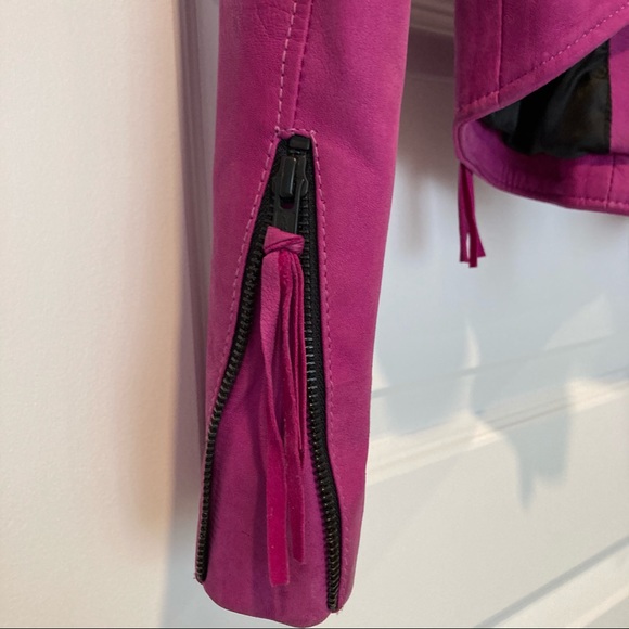 100% real suede moto jacket - Picture 3 of 3